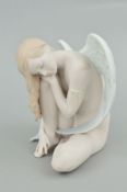 A LLADRO FIGURE, 'Wonderful Angel' No.8236, height 16.5cm