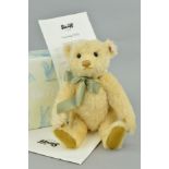 A BOXED LIMITED EDITION STEIFF YEAR BEAR 2010, made for QVC, No.15/1500, No.663390, light blond