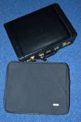 A CANSTELLATION BRIEFCASE AND A TOSHIBA CASE (2)
