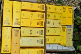 NINETEEN VOLUMES OF WISDEN CRICKETERS ALMANACK, paperback and hardback, ranging date from 1982 to