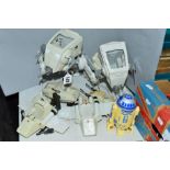 TWO UNBOXED KENNER STAR WARS AT-ST SCOUT WALKERS, one missing top trap door but otherwise appears