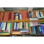 SIX BOXES OF BOOKS, to include Wilson, H.W., The Great War, fourteen volumes