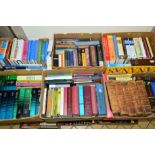 SIX BOXES OF BOOKS, to include World Biblical/Commentary (14 volumes in dws) and Tristram, 'The