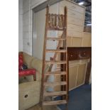 TALL WOODEN STEP LADDERS