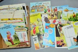 A COLLECTION OF COMIC POSTCARDS, to include Donald McGill, Bamforth, etc, majority 1950's onwards (