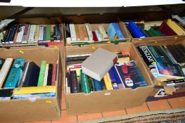 SIX BOXES OF BOOKS, to include biographies, Ancient and bible history