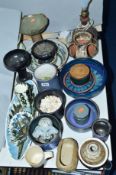 A SMALL COLLECTION OF STUDIO POTTERY, to include Celtic pottery, KMK of WestGermany, Purbeck pottery
