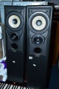 A PAIR OF MISSION 702E TWO WAY HI FI SPEAKERS