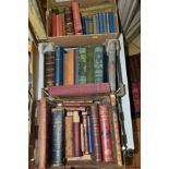 THREE BOXES OF MAINLY VICTORIAN AND EDWARDIAN BOOKS, to include children's books, Cook's editions of