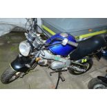 AN EASY RIDER ST 50 49CC MOPED, BJ03 GFZ, blue, v5c included, 22,677km, (untested, sold as seen) (