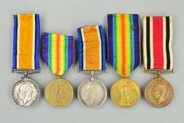 A WWI BRITISH WAR AND VICTORY MEDAL, together with a Geo VI Special Constabulary Faithful Service