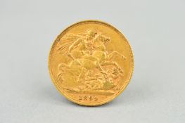 A FULL GOLD SOVEREIGN, Victoria 1899