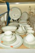 ROYAL DOULTON 'BERKSHIRE' TEA AND DINNER WARES, for six people plus spares, over 40 pieces, some