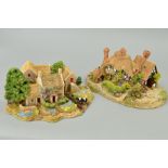 TWO BOXED LILLIUT LANE SCULPTURES, to include 'Oakwood Smithy' (English Collection South East), with