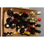 A COLLECTION OF WINE, SPIRITS AND BEERS to include eleven bottles of assorted wine from Europe and