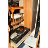 A SONY HMK-7000 STEREO RECORD DECK and a pair of Goodmans RB65 speakers (3)