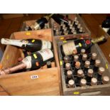 A COLLECTION OF THREE BOTTLES VINTAGE OF CHAMPAGNE, two bottles of sparkling wine and sixty three