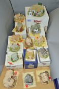 FOURTEEN LILLIPUT LANE SCULPTURES FROM SOUTH WEST COLLECTION, eleven boxed to include 'Old Mother