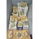 FOURTEEN LILLIPUT LANE SCULPTURES FROM SOUTH WEST COLLECTION, eleven boxed to include 'Old Mother