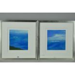 WENDY MCBRIDE (BRITISH CONTEMPORARY) 'OUT OF THE BLUE I AND II', two limited edition prints, both