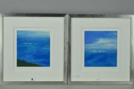 WENDY MCBRIDE (BRITISH CONTEMPORARY) 'OUT OF THE BLUE I AND II', two limited edition prints, both