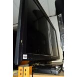 A SONY 40' LCD TV and a Sony DVD player (no remote)