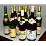 A COLLECTION OF NINETEEN BOTTLES OF WHITE WINE to include Cote de Bergarac, Alsace Reisling and