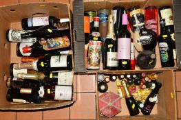 A COLLECTION OF TWENTY SEVEN WINES, SPIRITS AND LIQUEURS to include Champagne (Beizel), Montagny