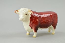 A BESWICK HEREFORD BULL, No 1363A (chip to one ear)