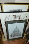 FOUR PICTURES AND PRINTS, to include a limited edition print by Jane Joseph, titled 'Hammersmith