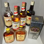 A COLLECTION OF WHISKY to include 2 x one litre bottles of Paddy Old Irish Whisky, 1 x 1.25 litre