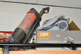A VAX UPRIGHT VACUUM CLEANER and another Vax vacuum cleaner (2)