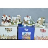 FOUR LILLIPUT LANE SCULPTURES FROM CHRISTMAS SPECIALS COLLECTION, to include three boxed 'Yuletide