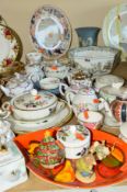 CHINA AND CERAMICS, to include collectors tea pots from the Victoria and Albert Museum, Royal