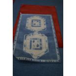 A JOHN LEWIS RUG, red ground and three other modern rugs (4)