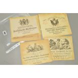 GOOD QUALITY REPRODUCTION GUN CASE LABELS FOR THE FOLLOWING GUNMAKERS, Williams & Powell, Liverpool,