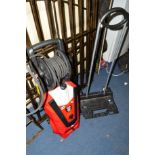 A CLARKE JET 9500 POWER WASHER WITH TROLLEY