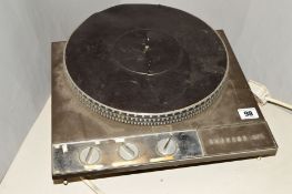 A GARRARD 401 TURNTABLE, without plinth or tone arm