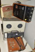 A TRUVOX MODEL PD86 STEREO REEL TO REEL PLAYER, a Spectrum Vintage Intercom speaker, a Stereosound