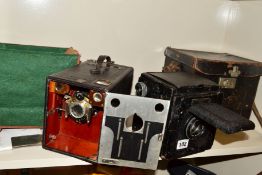 A HOUGHTON 'ENSIGN SPECIAL' REFLEX PLATE CAMERA, fitted with an Anastigmat 6'' f4.5 lens in