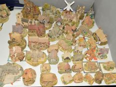 FORTY FIVE LILLIPUT LANE SCULPTURES FROM MIDLANDS SERIES (brown, black and blue backstamp) to