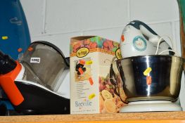 A VAX VACUUM CLEANER, a Breville food mixer and a pie maker (3)