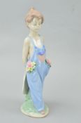 A BOXED LLADRO COLLECTORS SOCIETY FIGURE, 'Pocket Full of Wishes' No 7650, 1997