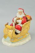 A BOXED ROYAL DOULTON FIGURE, 'Santa's Sleigh' HN5689 (Father Christmas 2014), with certificate