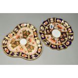 TWO DAVENPORT IMARI PLATES