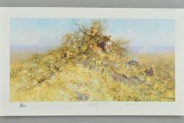 DAVID SHEPHERD (1931-2017) 'The Best Spots On The Hill', a limited edition print 70/950 of a