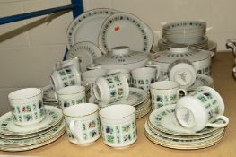 ROYAL DOULTON 'TAPESTRY' TEA/DINNER WARES to include tureens and serving platters (over 60 pieces)