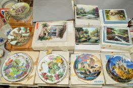 SIX BOXED SETS OF COLLECTORS PLATES, to include eight 'Romantic Castles of Europe', nine 'Thomas