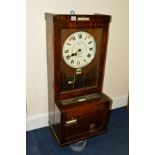 THE GLEDHILL-BROOK TIME RECORDER, an oak cased clocking in machine