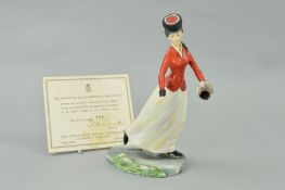 A ROYAL WORCESTER LIMITED EDITION FIGURE, 'Emily' No 294/500, with certificate